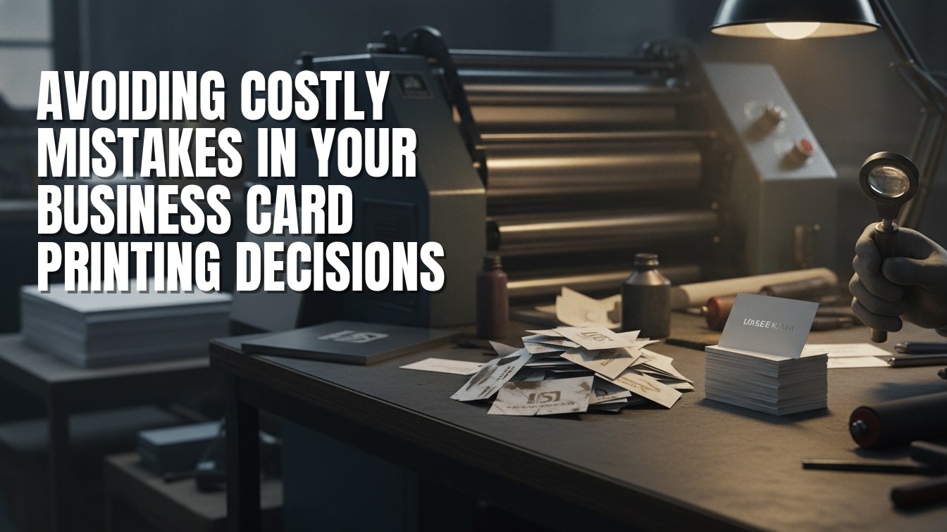 Avoiding Costly Mistakes in Your Business Card Printing Decisions