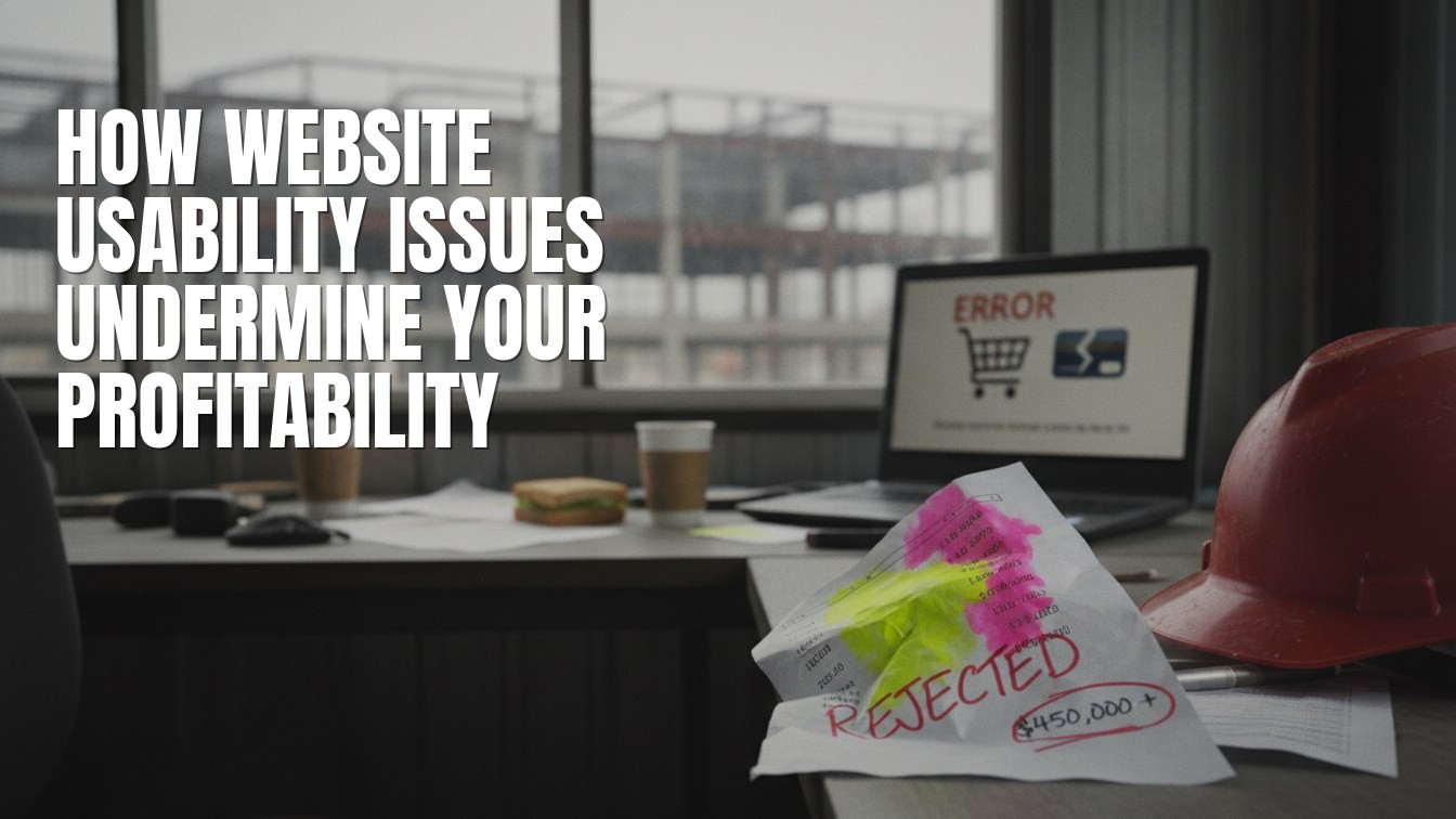 How Website Usability Issues Undermine Your Profitability