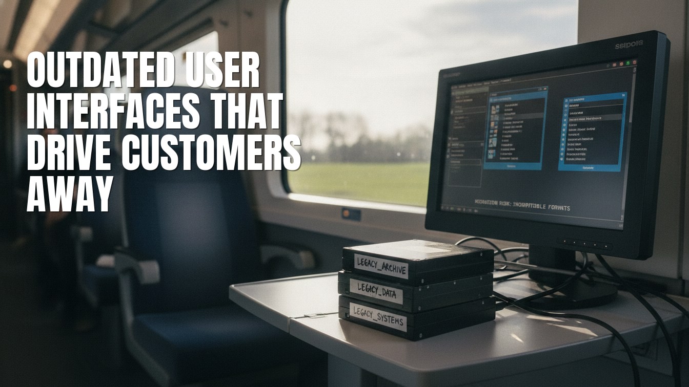 Outdated User Interfaces That Drive Customers Away
