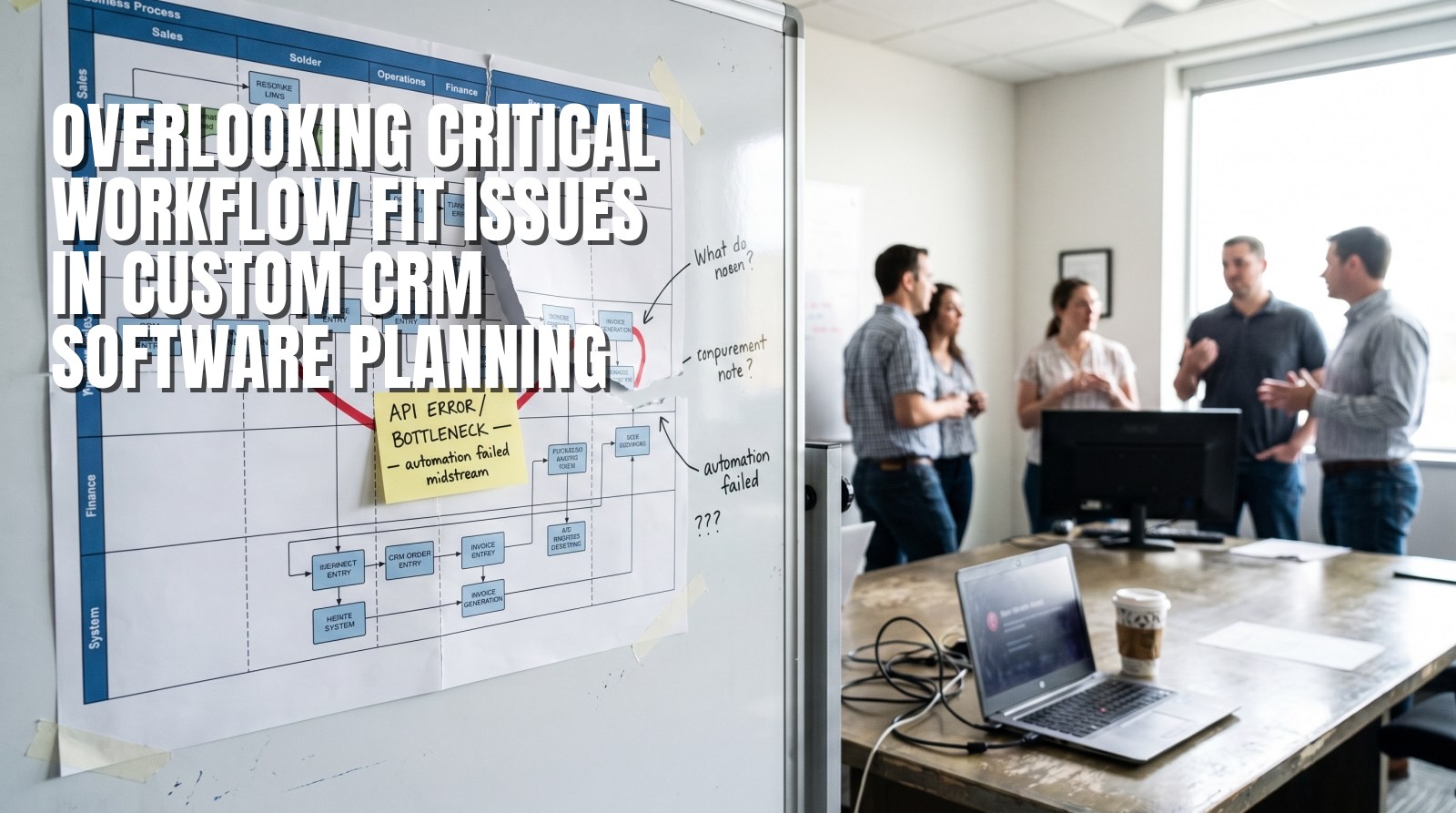 Overlooking Critical Workflow Fit Issues in Custom CRM Software Planning