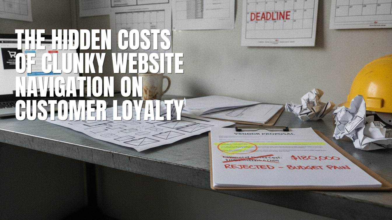 The Hidden Costs of Clunky Website Navigation on Customer Loyalty