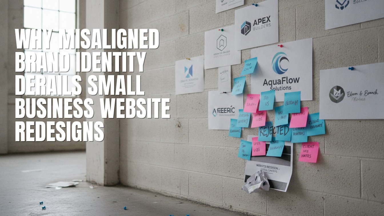 Why Misaligned Brand Identity Derails Small Business Website Redesigns