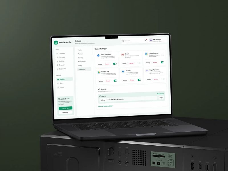 Custom Business CRM project preview