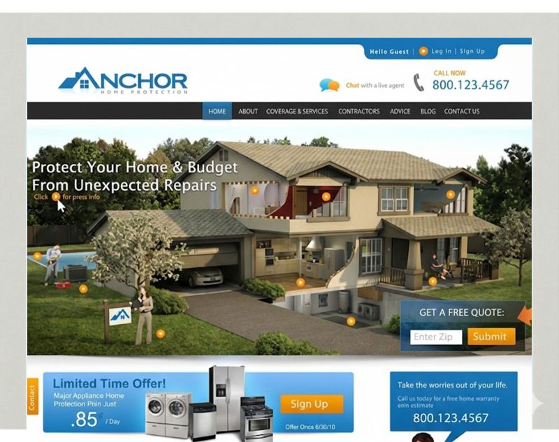 Home warrenty project preview